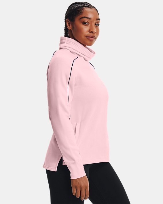 Under Armour Womens Tech Terry Graphic Funnel Neck Sweatshirt
